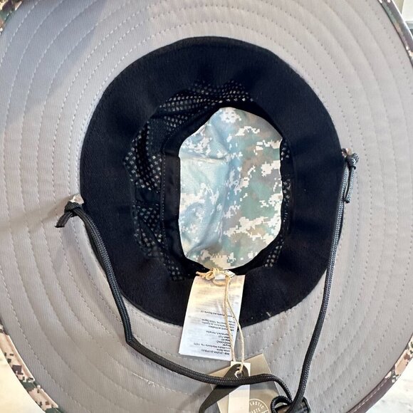 adidas Golf Men's Wide Brim Hat Camo Print Outdoors UPF Sun Protection NWT S/M - Picture 3 of 7